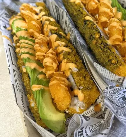 SUSHI PLETO CAMARONES APANADOS