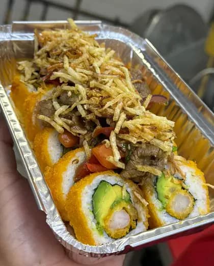 ROLL LOMO SALTEADO