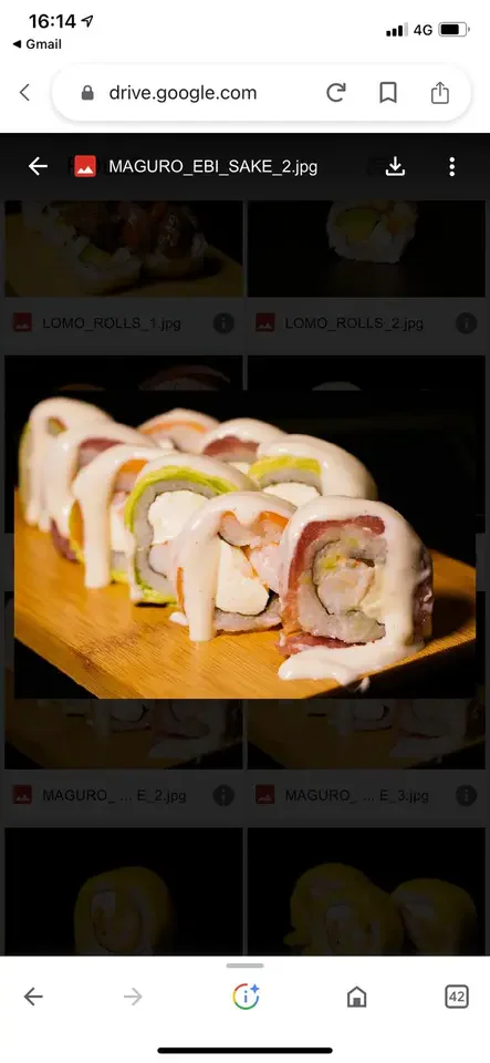 MAGURO SAKE EBI