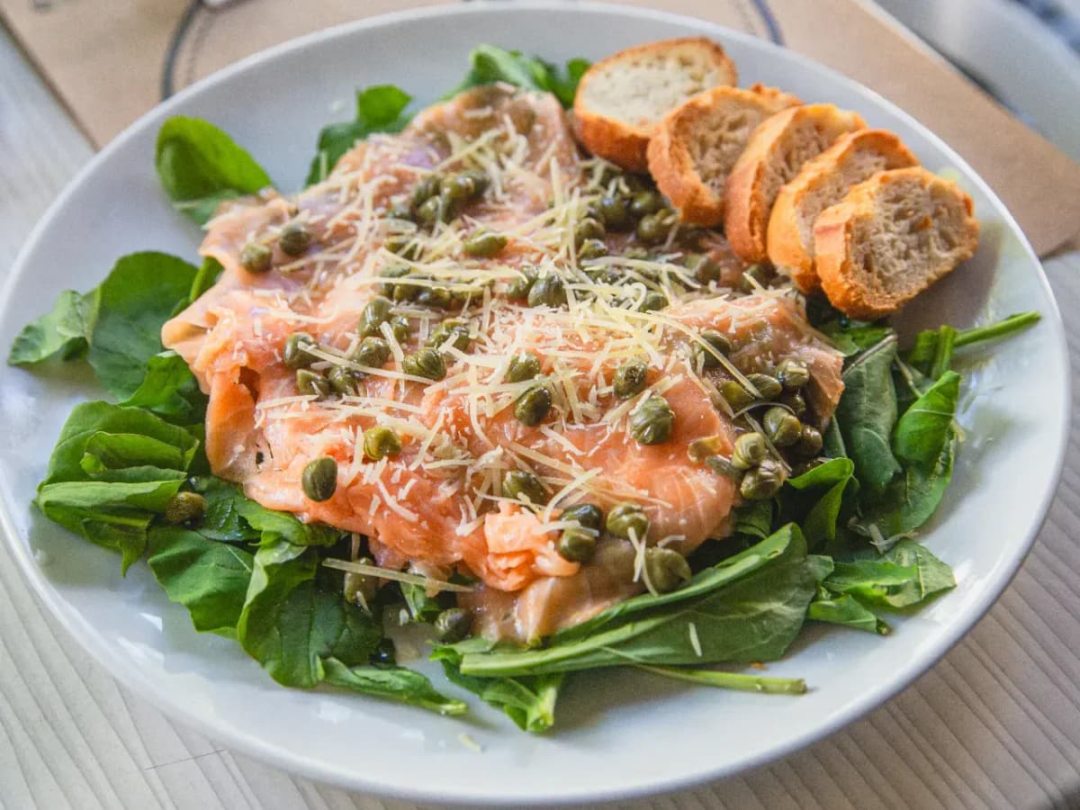 Carpaccio Salmón
