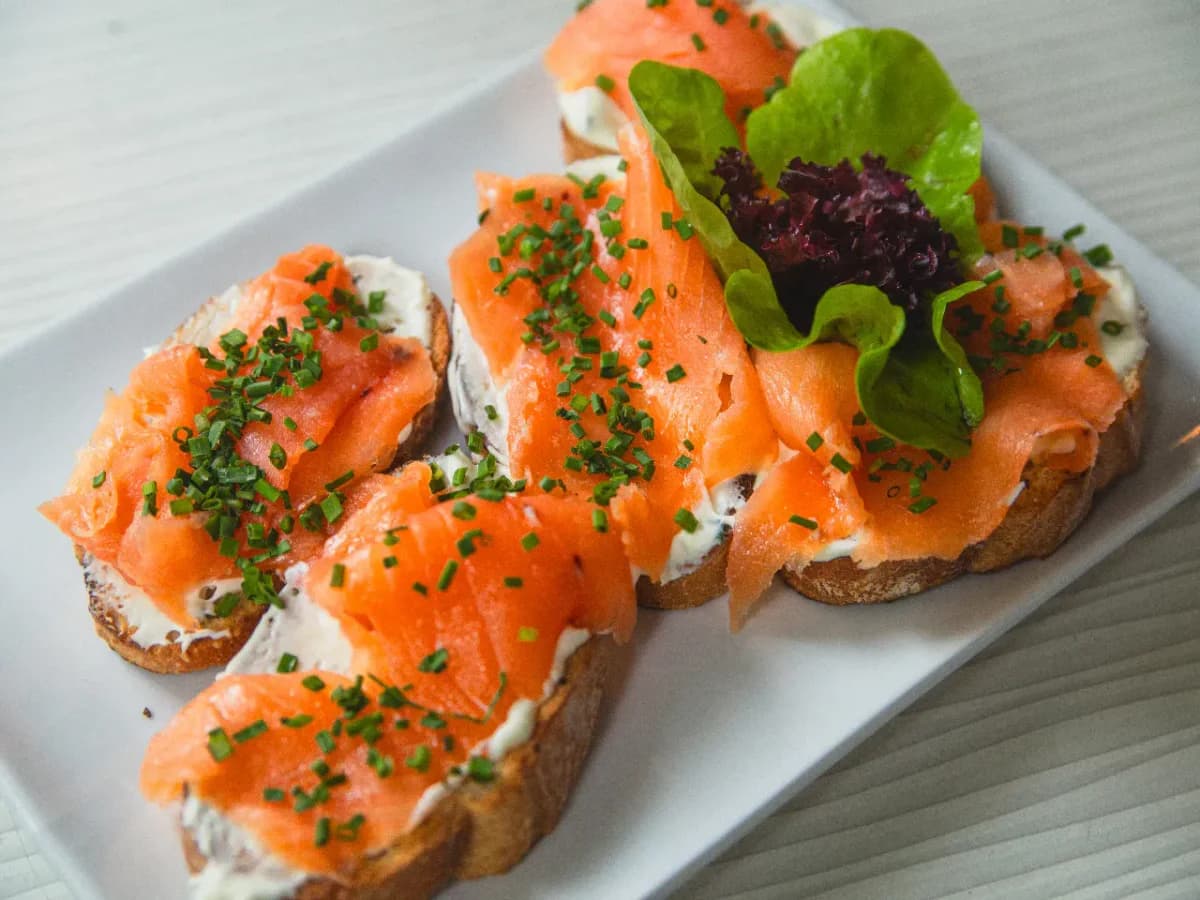 Bruschetta Salmón