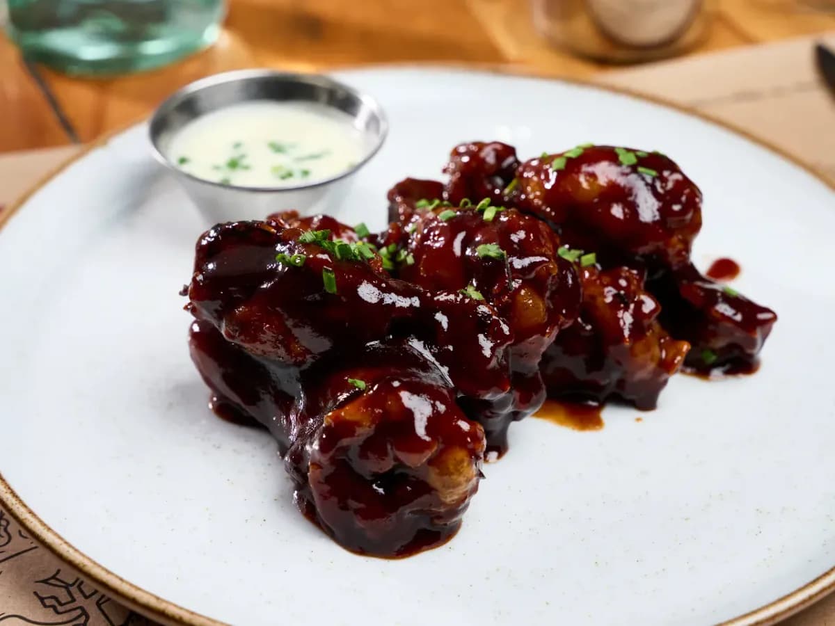 Alitas de pollo BBQ