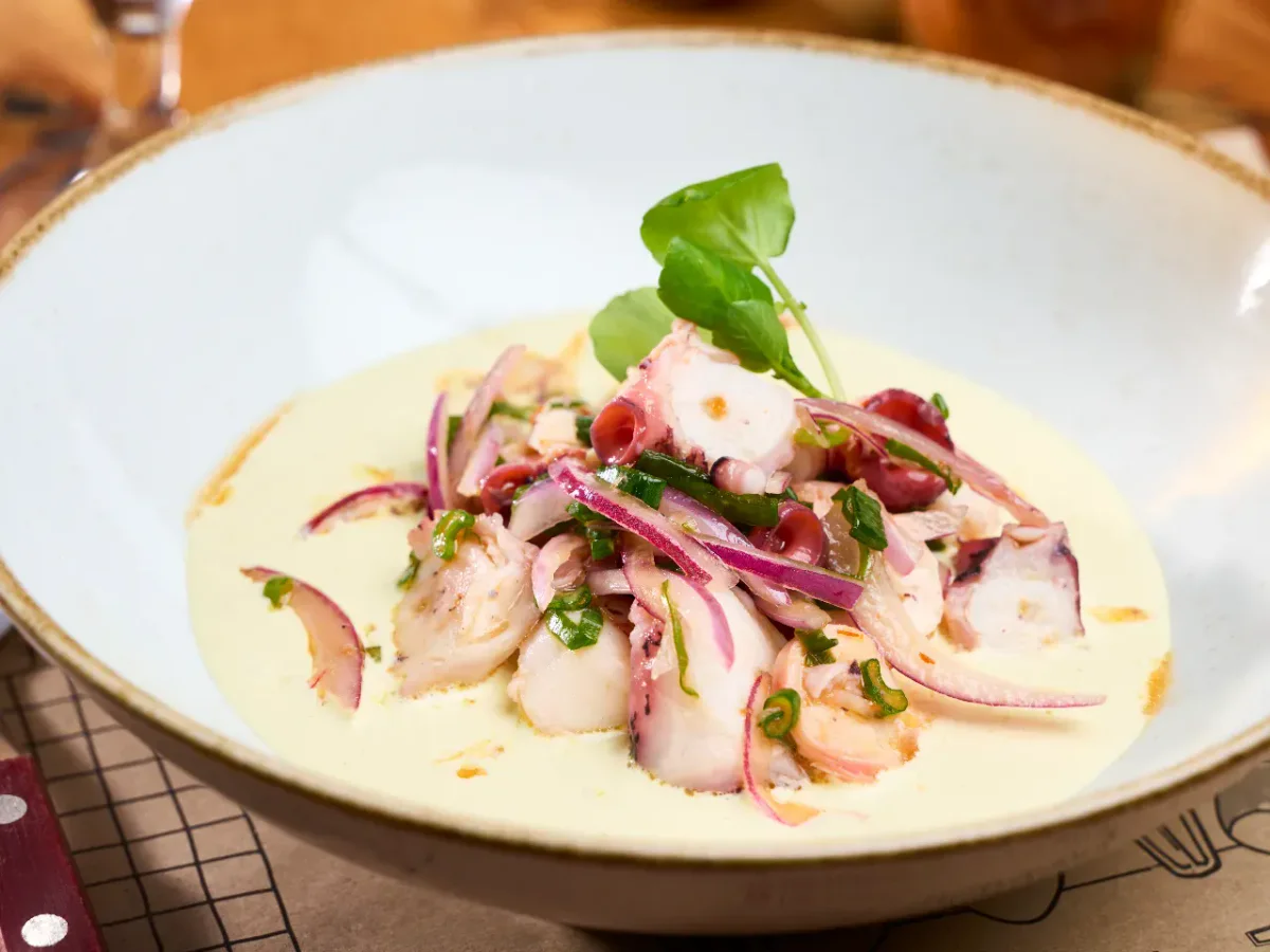 Pulpo al olivo