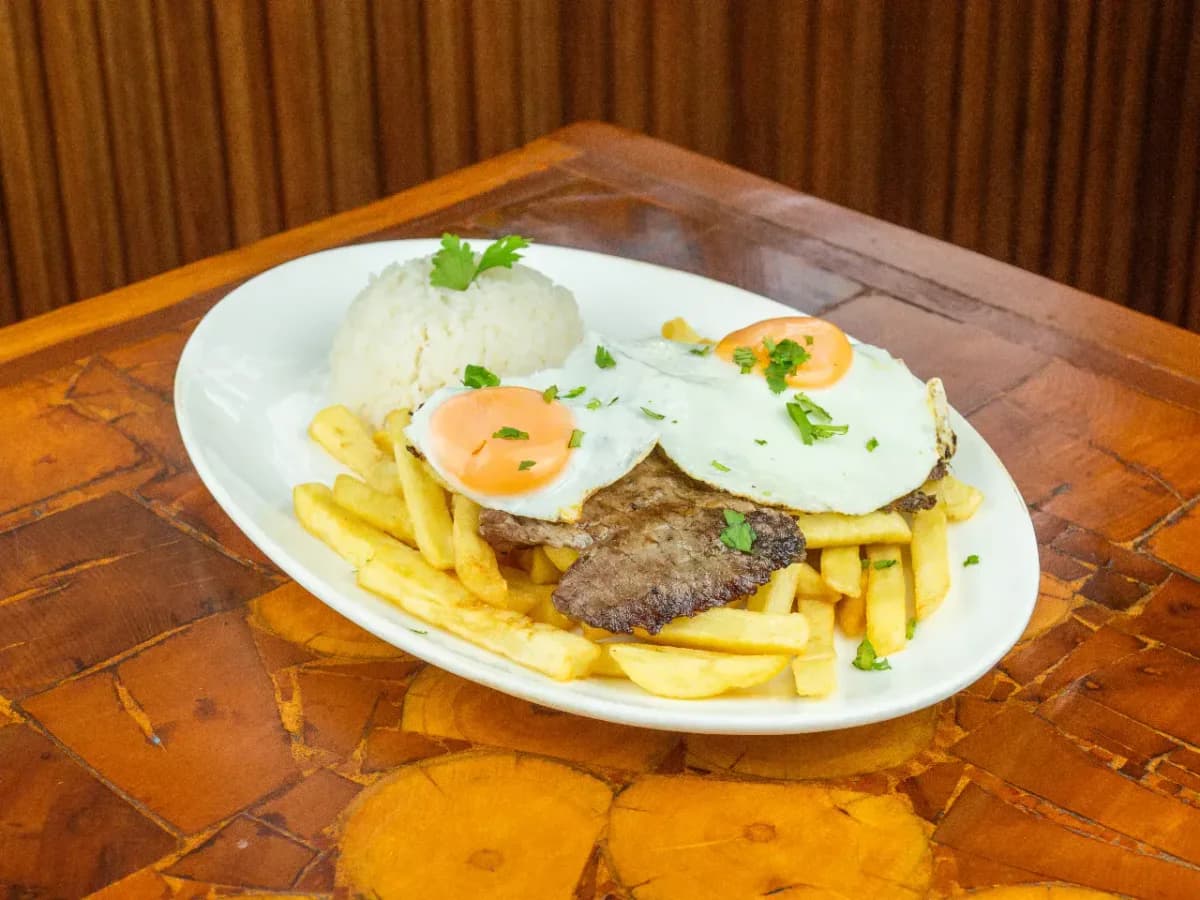 Bistec a lo pobre
