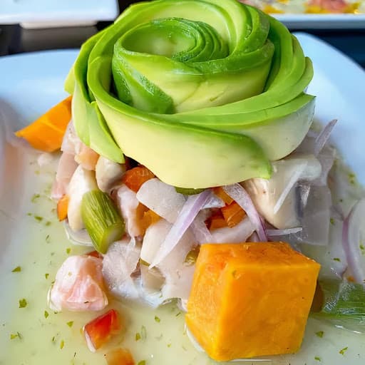 Ceviche Mediterraneo.