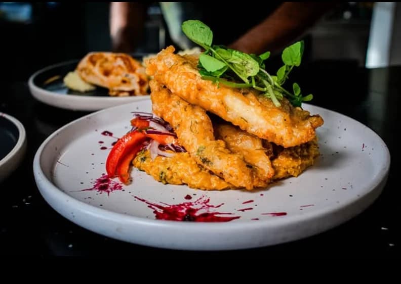Tempura de pescado