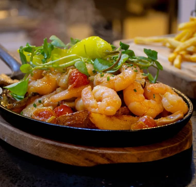 Gambas al ajillo