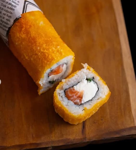 Hand Roll Salmón