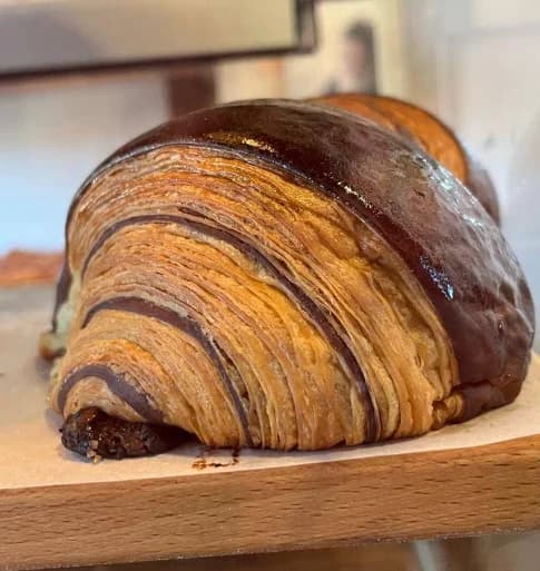 Croissant de chocolate