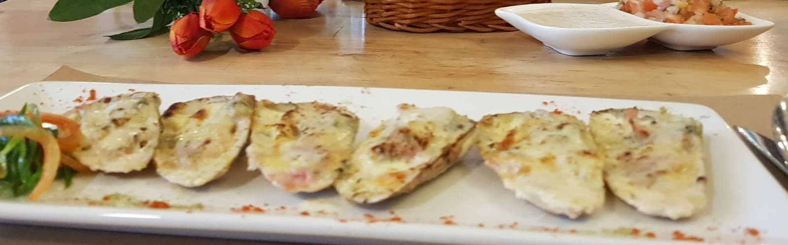 Machas a la parmesana