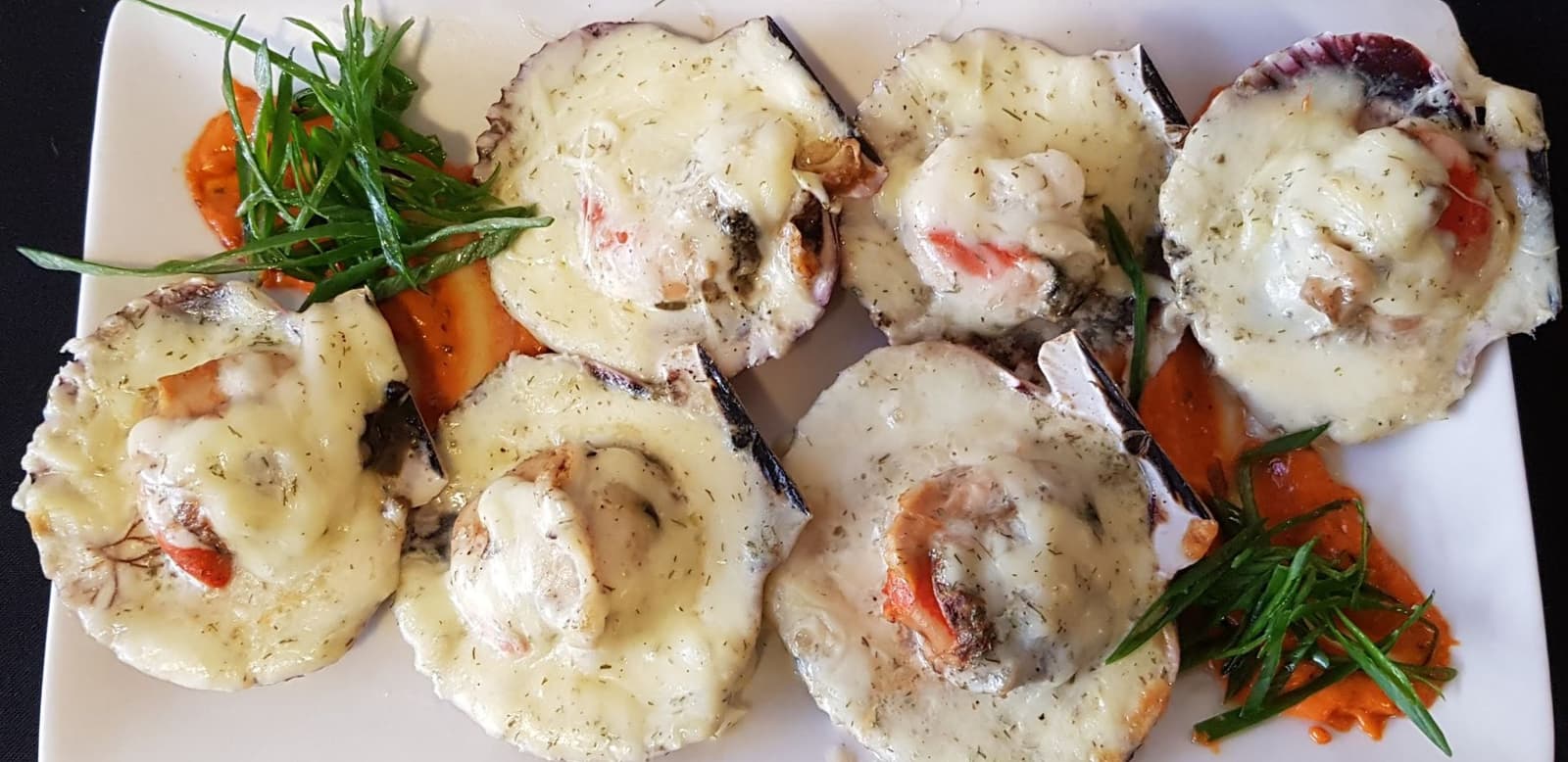 Ostiones a la parmesana