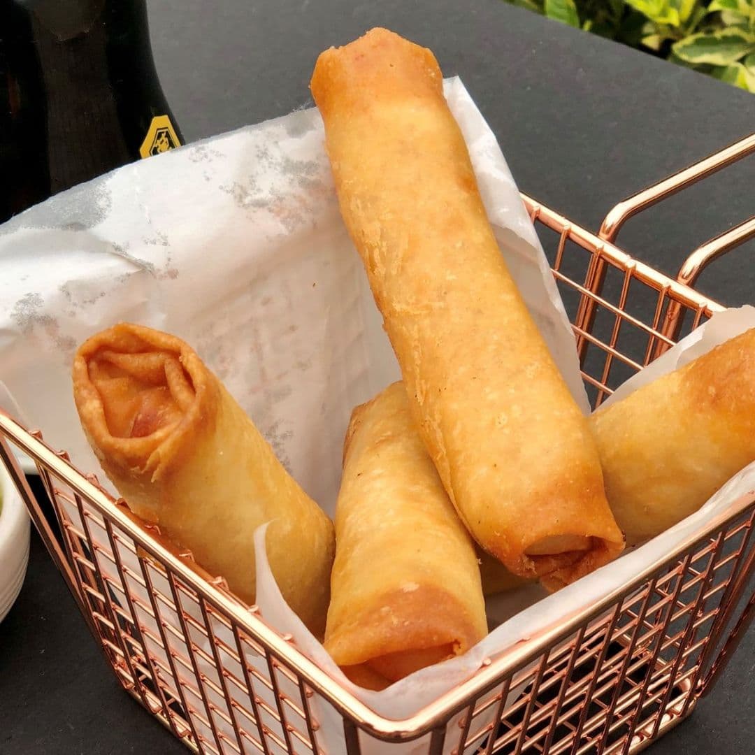 Arrollado jamón queso