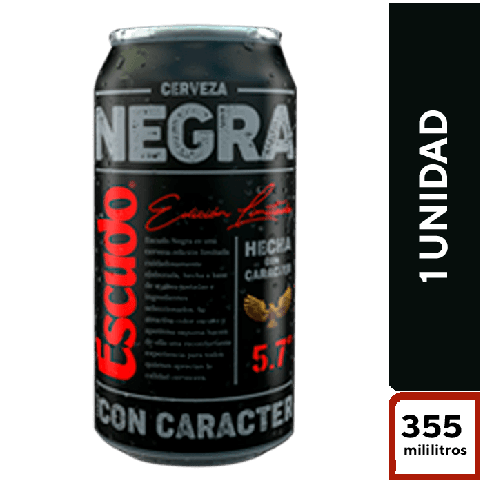Escudo Negra 355 ml