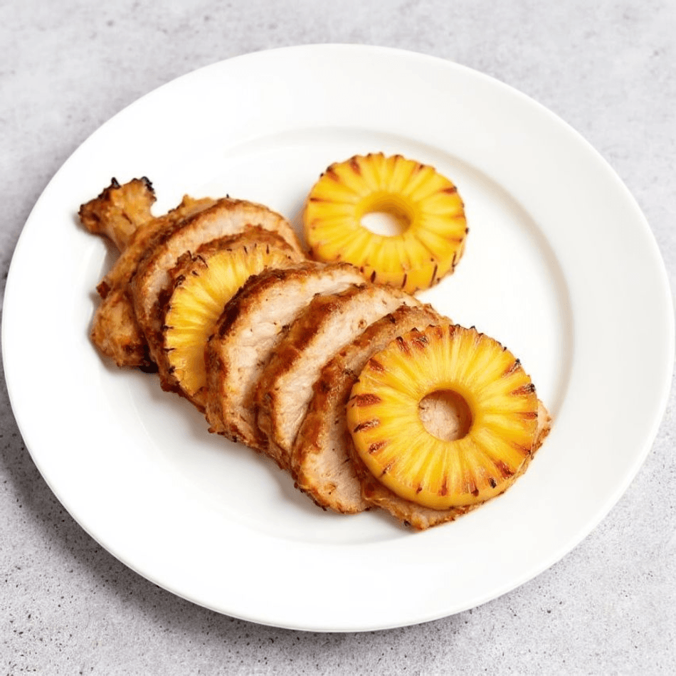 Cerdo Asado con Piña