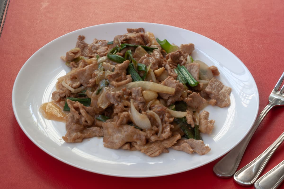Chancho con Ajo