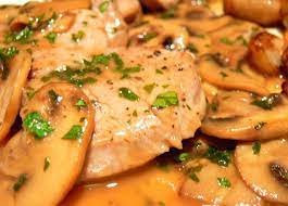 Chancho con Champinones