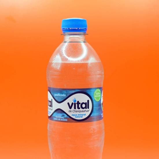 Agua mineral con gas