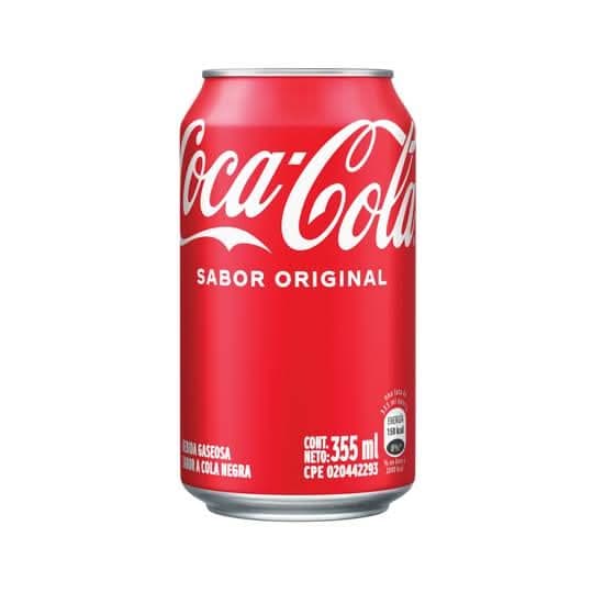 Bebida en Lata de 350 ml Coca-Cola