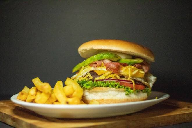 Hamburguesa Caribeña