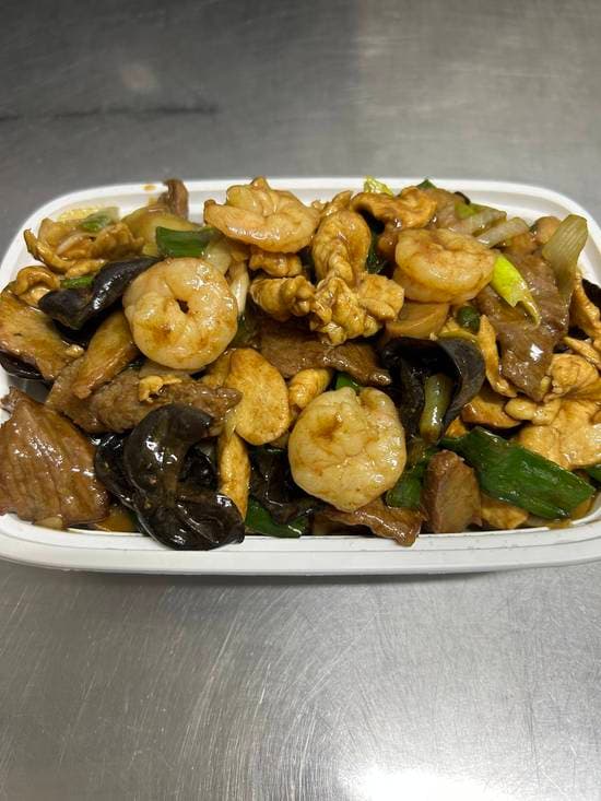 Parrillada China 铁板烧 牛肉 鸡肉 猪肉 云耳 草菇 虾