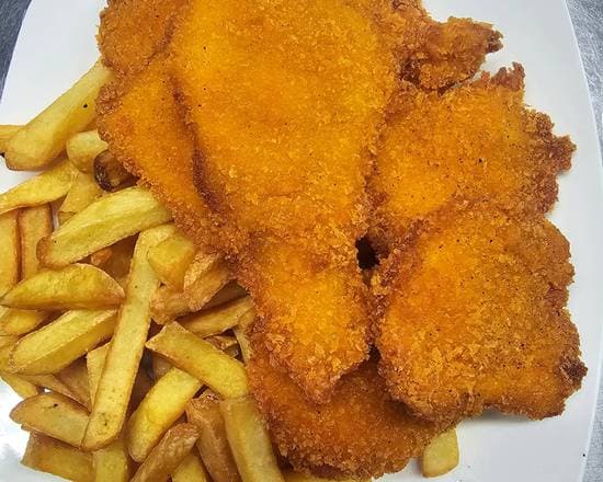 Nugget de Pollo, Papas Fritas
