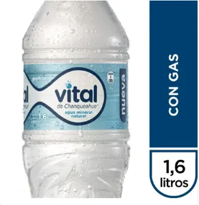 Agua con gas 600 ml