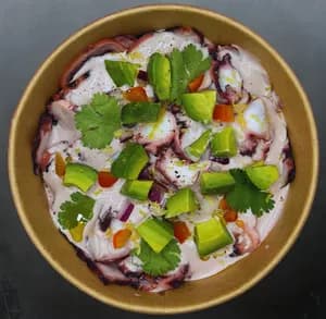 Carpaccio de Pulpo al Olivo